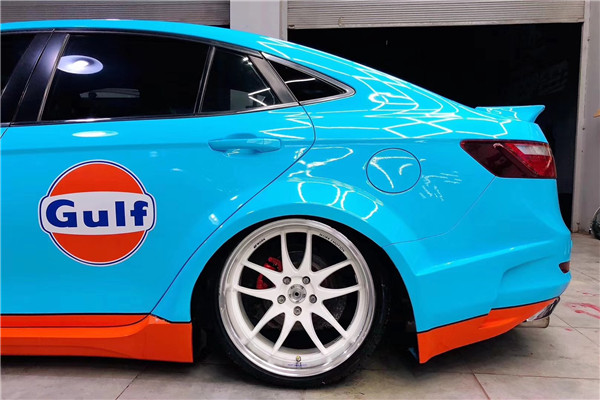 气动避震李洋分享国产的骄傲奔腾b70改装低趴风格作品