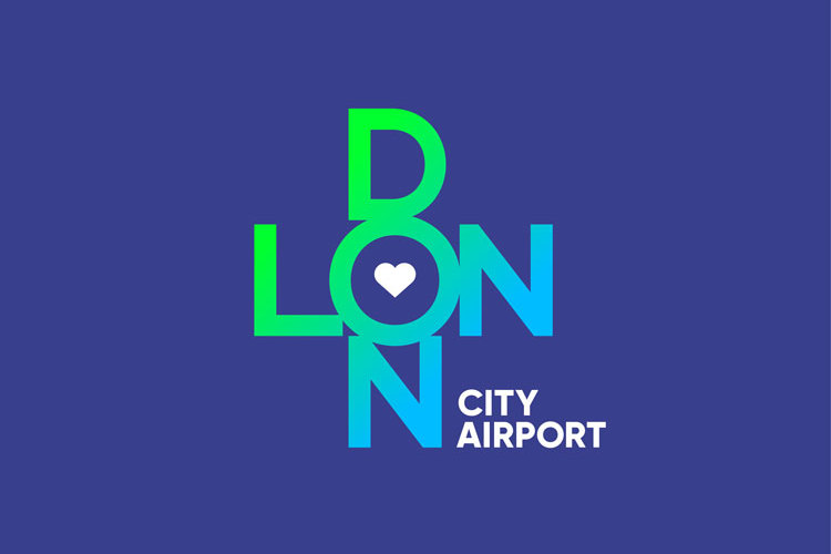 伦敦城市机场重塑logo