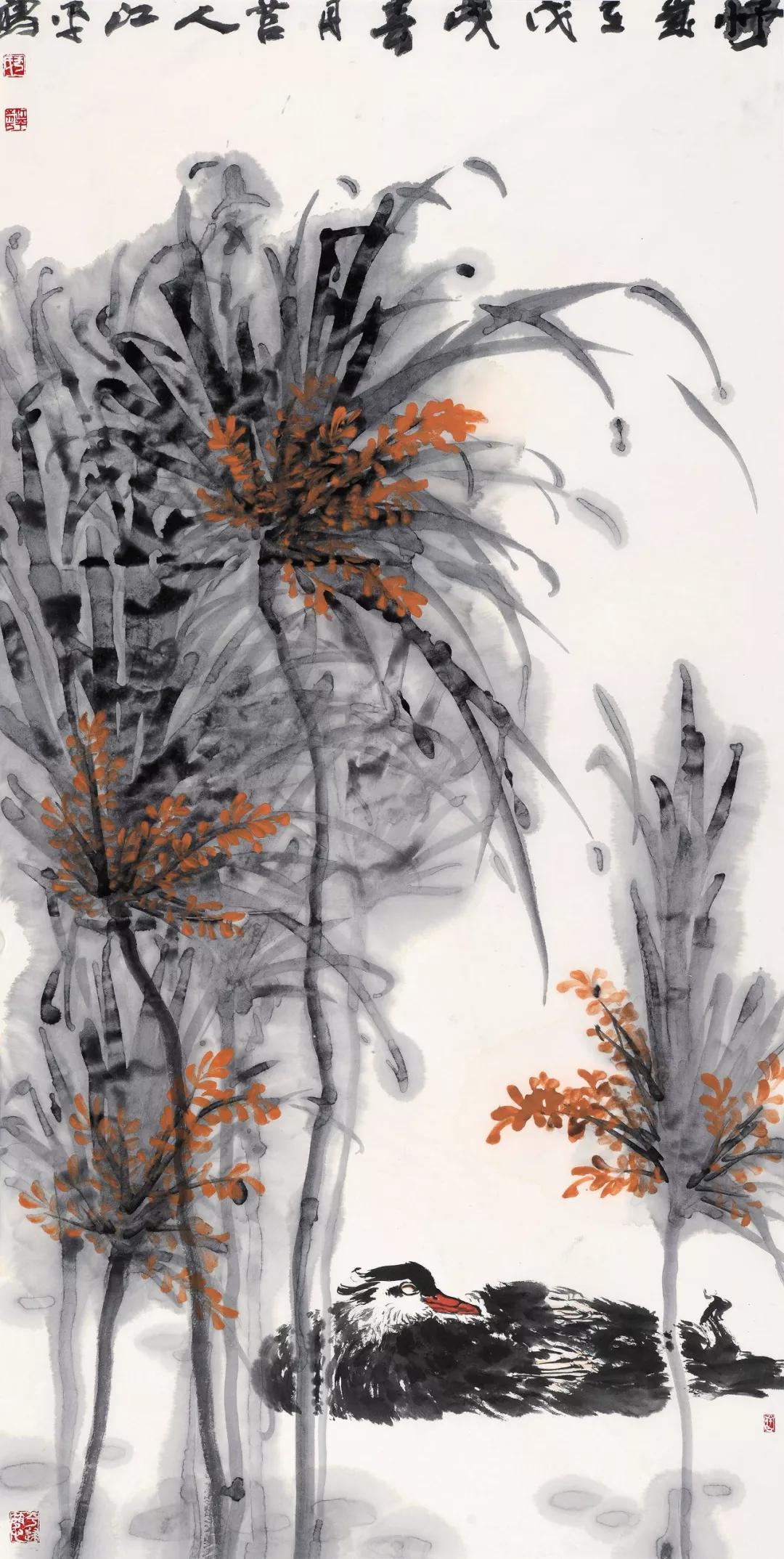 画廊推荐画家于江平枯槁中的生命迹象