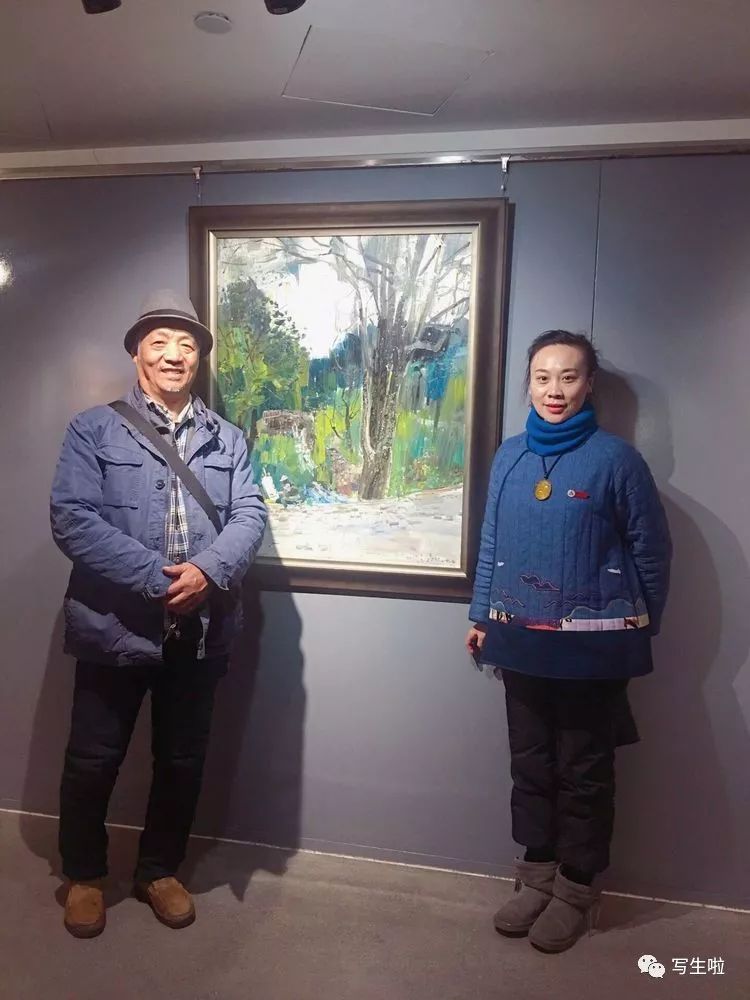 "超以象外"——中西表现绘画班师生展开幕