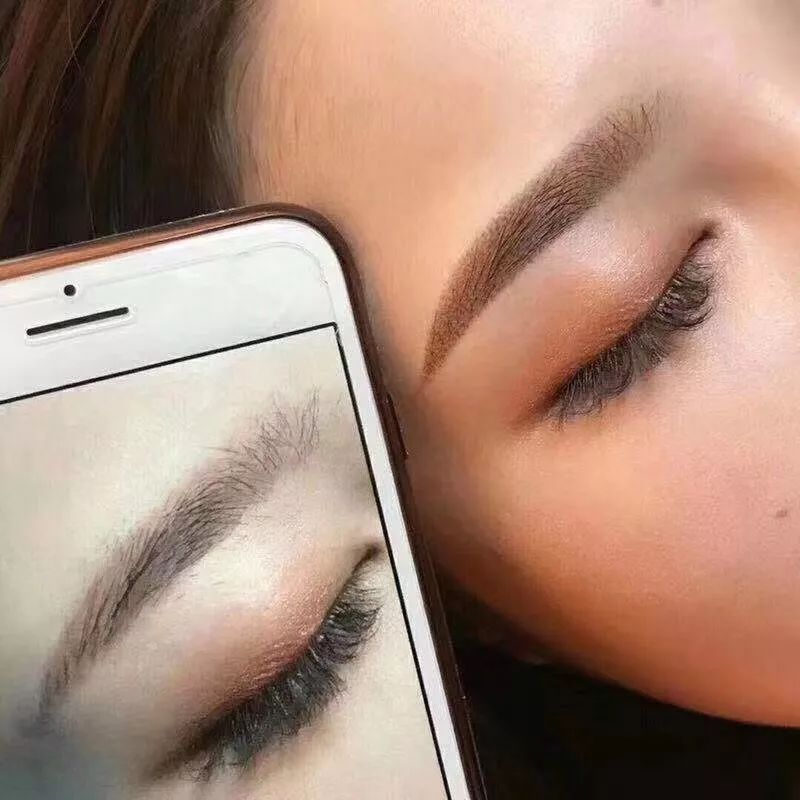 纹绣师为什么叫你改眉红眉伤亲蓝眉伤身