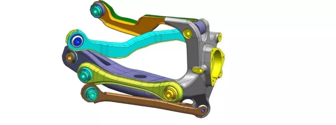 驾乘上的豪华感:后五连杆独立悬挂