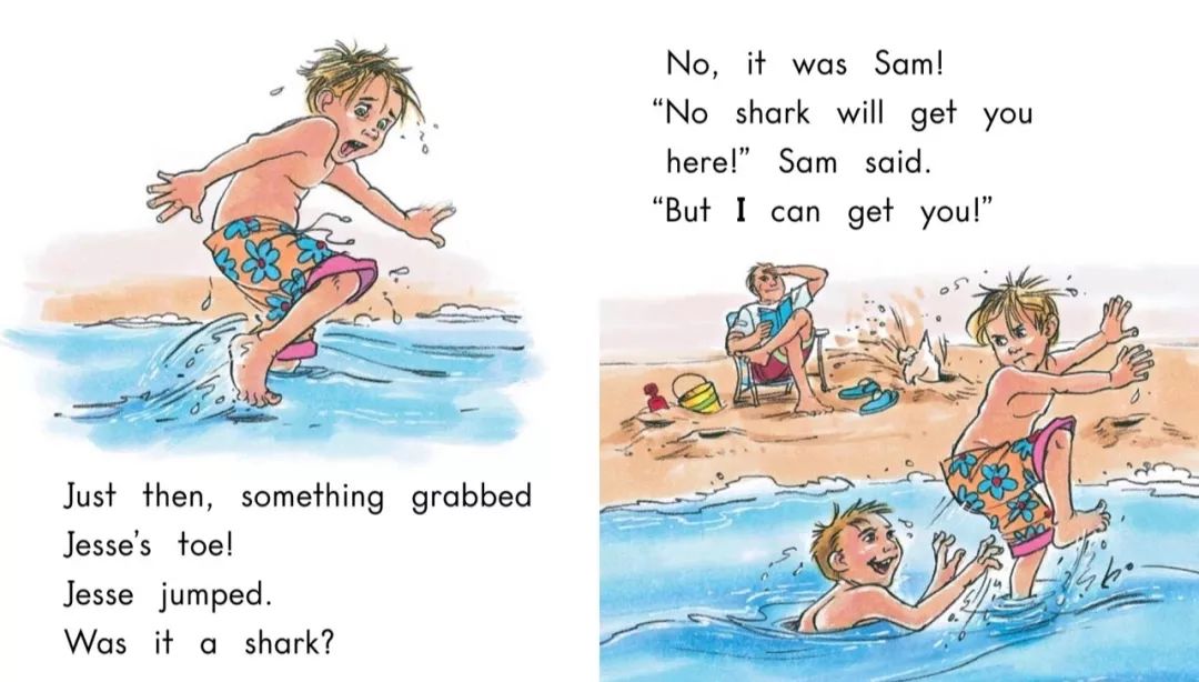 有声绘本故事atthebeach在沙滩