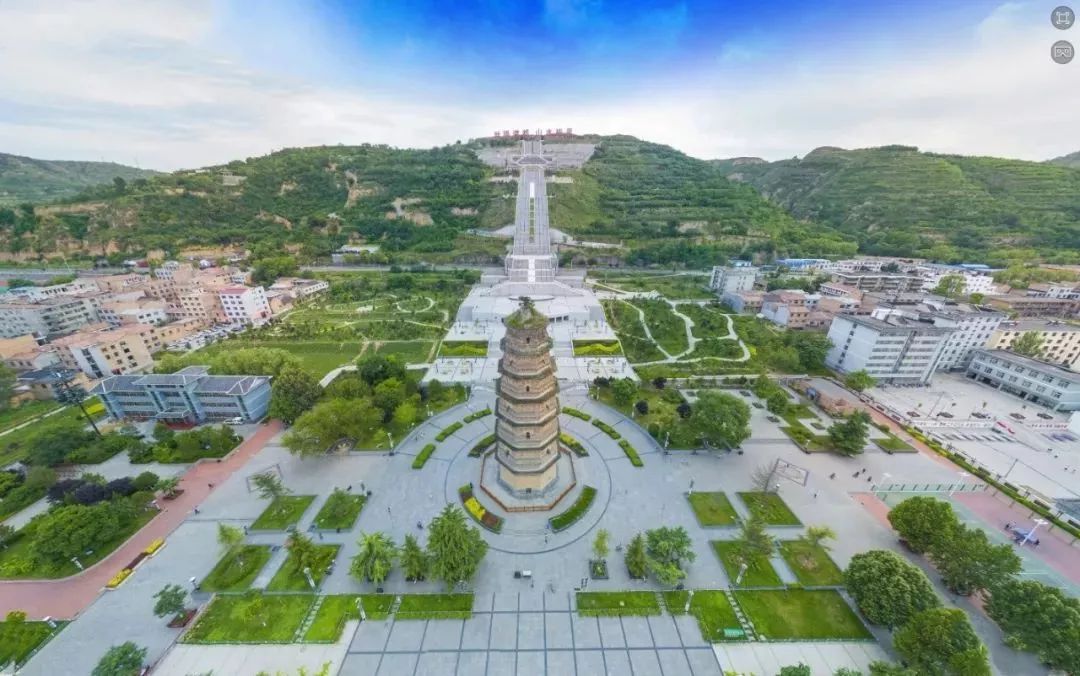 上帝视角看兴平高清航拍图让你看看咸阳有多美