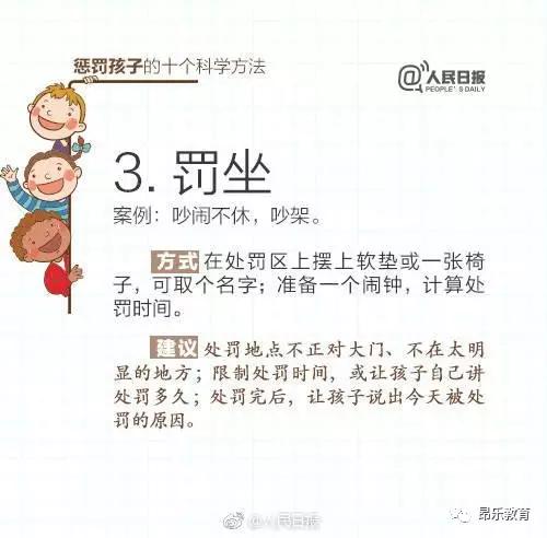 惩罚孩子是一门艺术!可不是只有打屁股才有用! _犯错