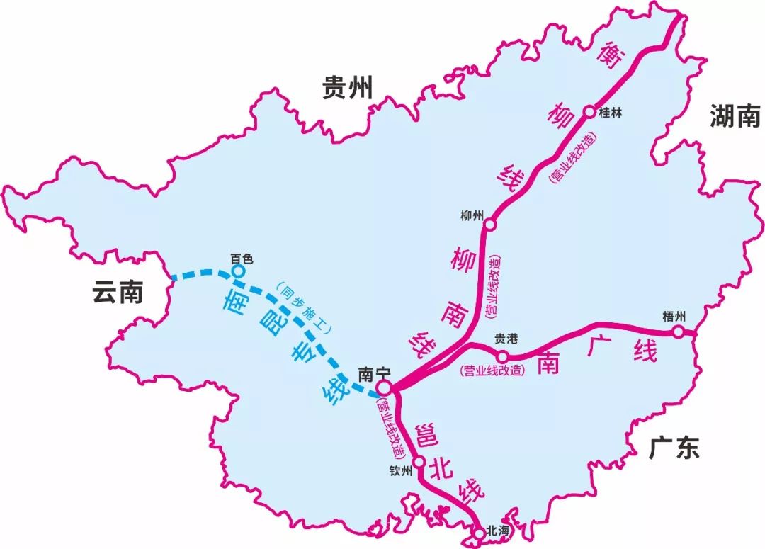 广西铁路高清地图全图图片