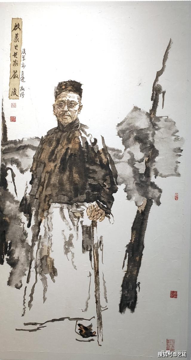 艺术家福建省画院原院长郭东健最近展出的作品