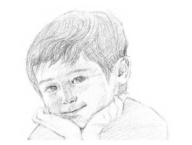 干货素描教程小男孩