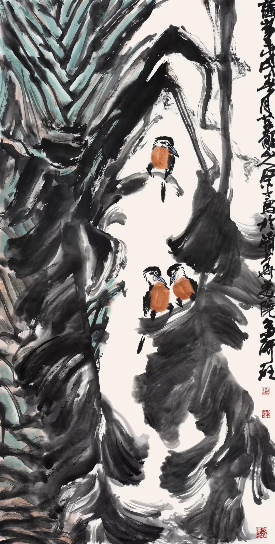 画廊推荐画家于江平枯槁中的生命迹象