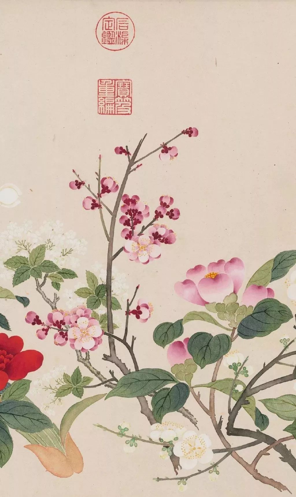 钱维城的花鸟画大师手笔难得一见