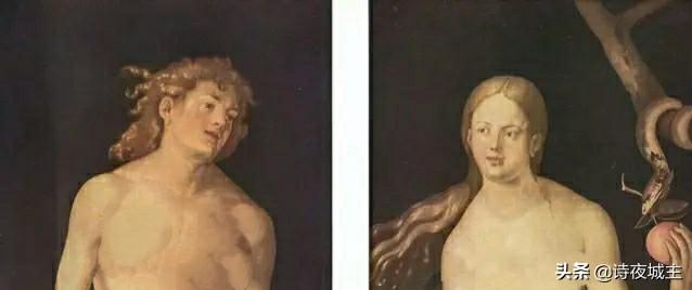 从思想层面分析:丢勒的油画《亚当和夏娃》
