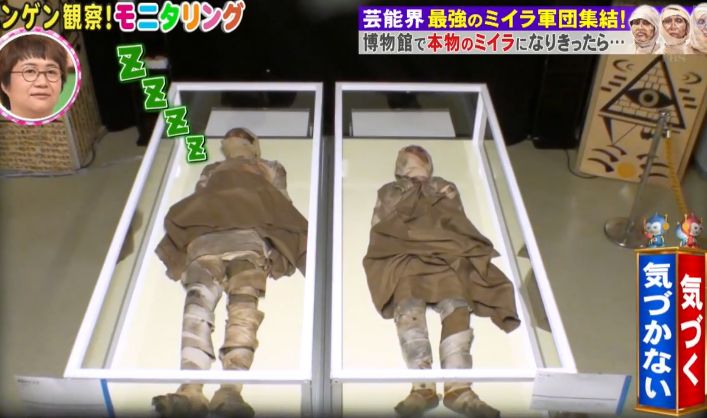 日本博物馆停电导致木乃伊复活吓哭来参观的小姐姐
