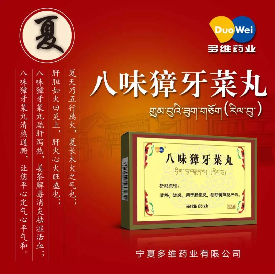 多维八味獐牙菜丸解析