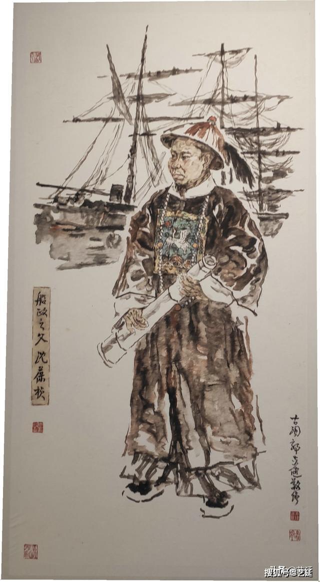 艺术家福建省画院原院长郭东健最近展出的作品