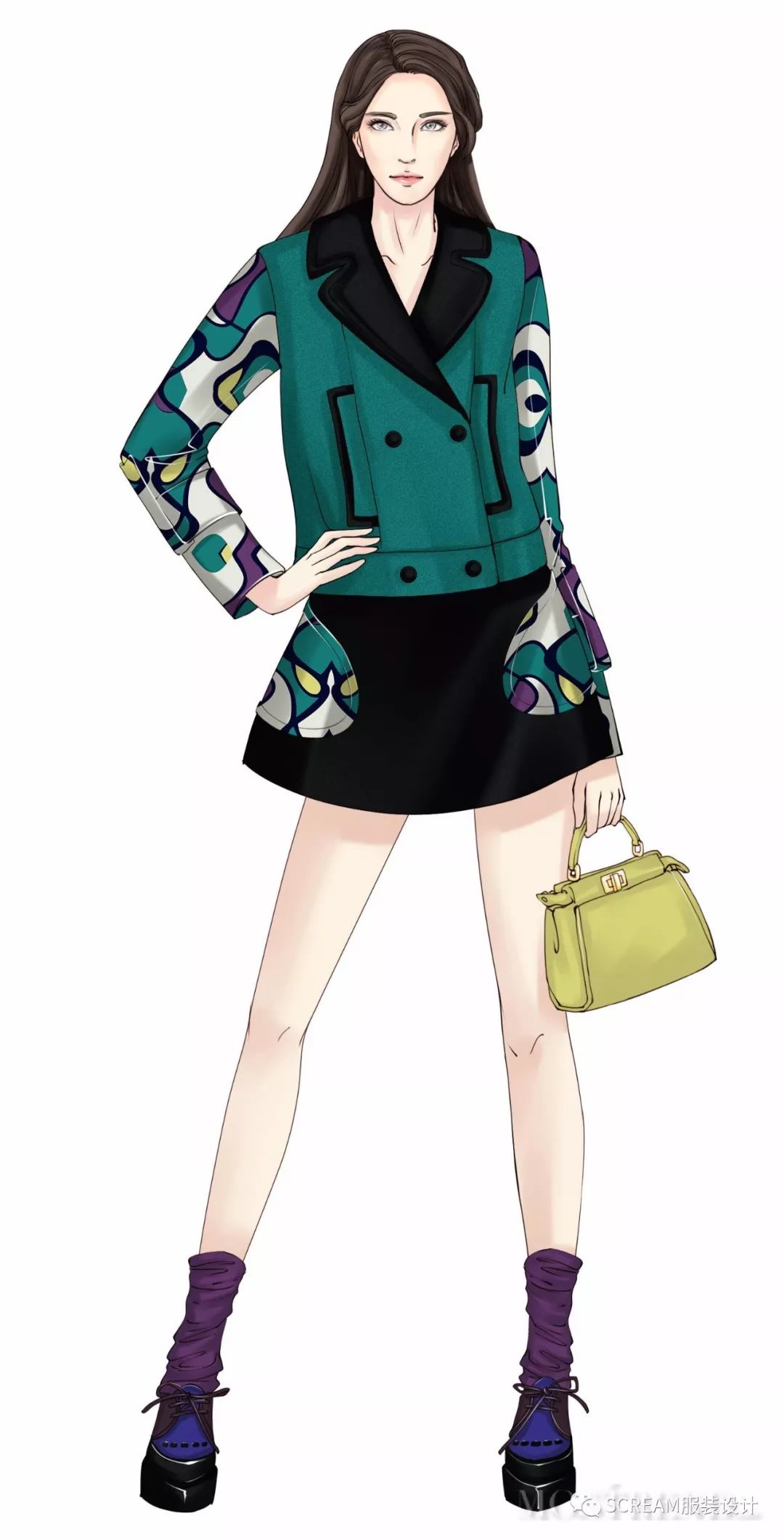 80例服装效果图赏析(电脑软件版)_设计