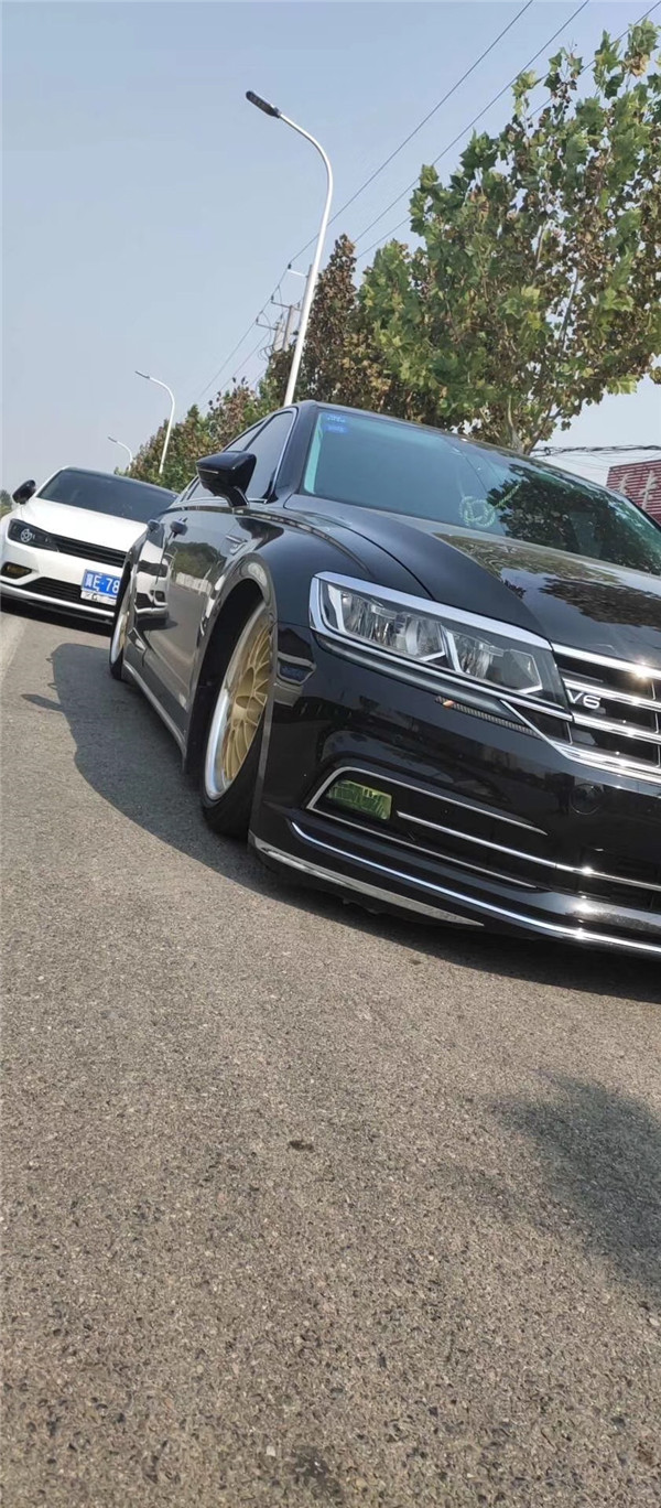 airbft气动避震李洋分享大众辉昂改装低趴风格后悔吗