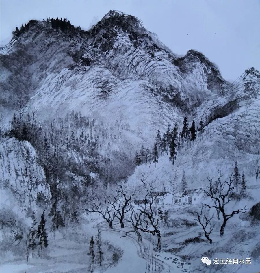 文化中原,中原新星——王宏伟中国画欣赏_作品
