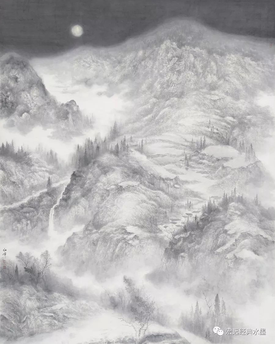 文化中原,中原新星——王宏伟中国画欣赏_作品
