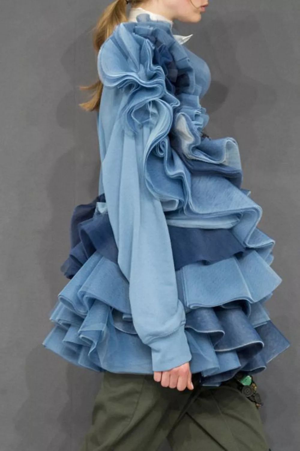 服装边缘设计与处理工艺明线锁边毛边包边镶边荷叶边