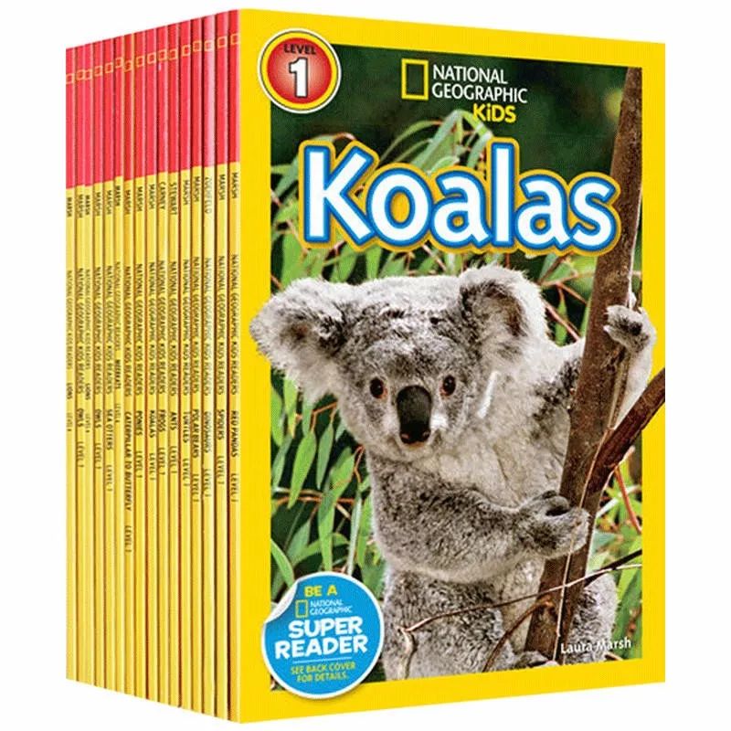 美国国家地理分级读物第一级16册英文版