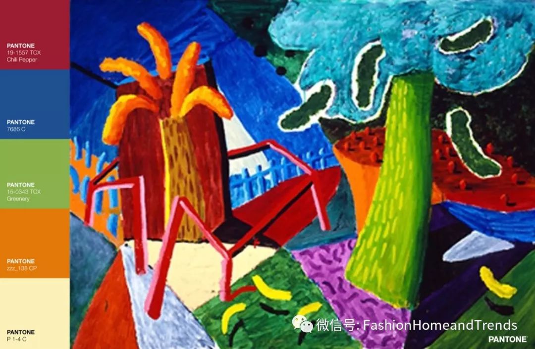 看英国艺术教父大卫霍克尼是怎么搭配色彩的fashion艺术