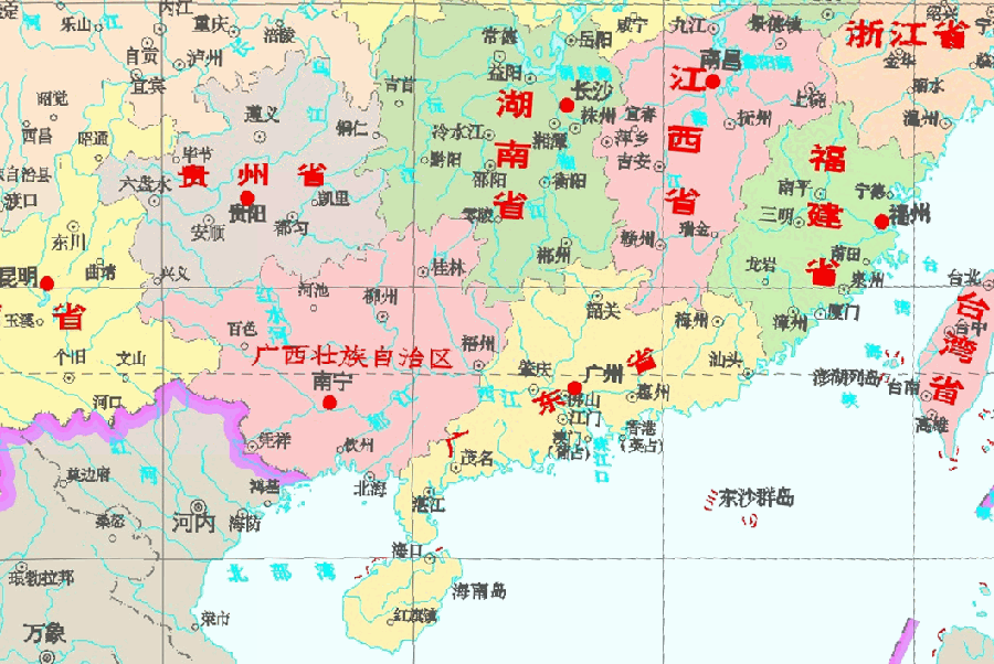 原創廣東與海南的區劃調整廣東省15個縣為何組建了海南省