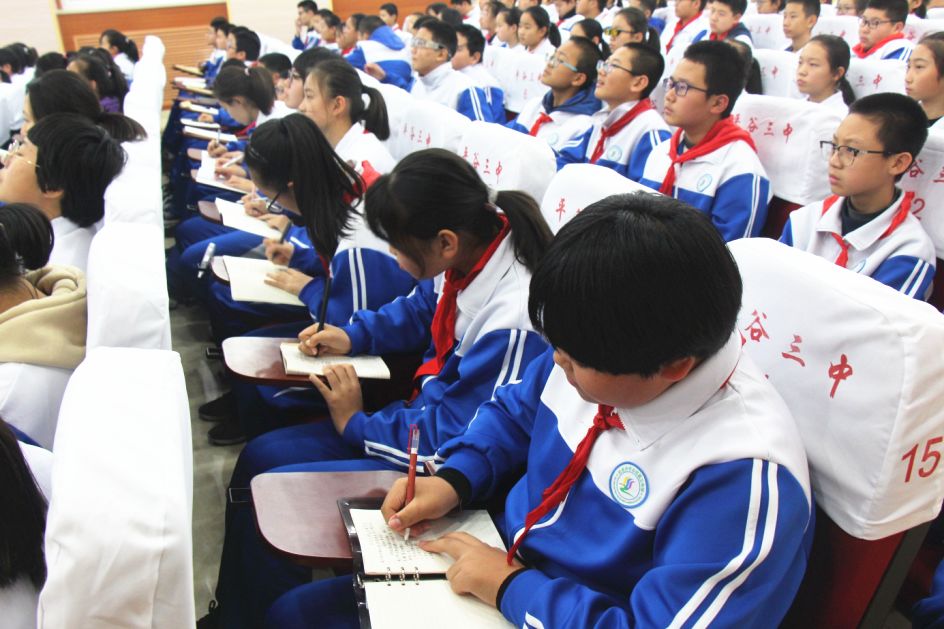 预青未保平谷三中举办法治报告会暨法治副校长聘任仪式