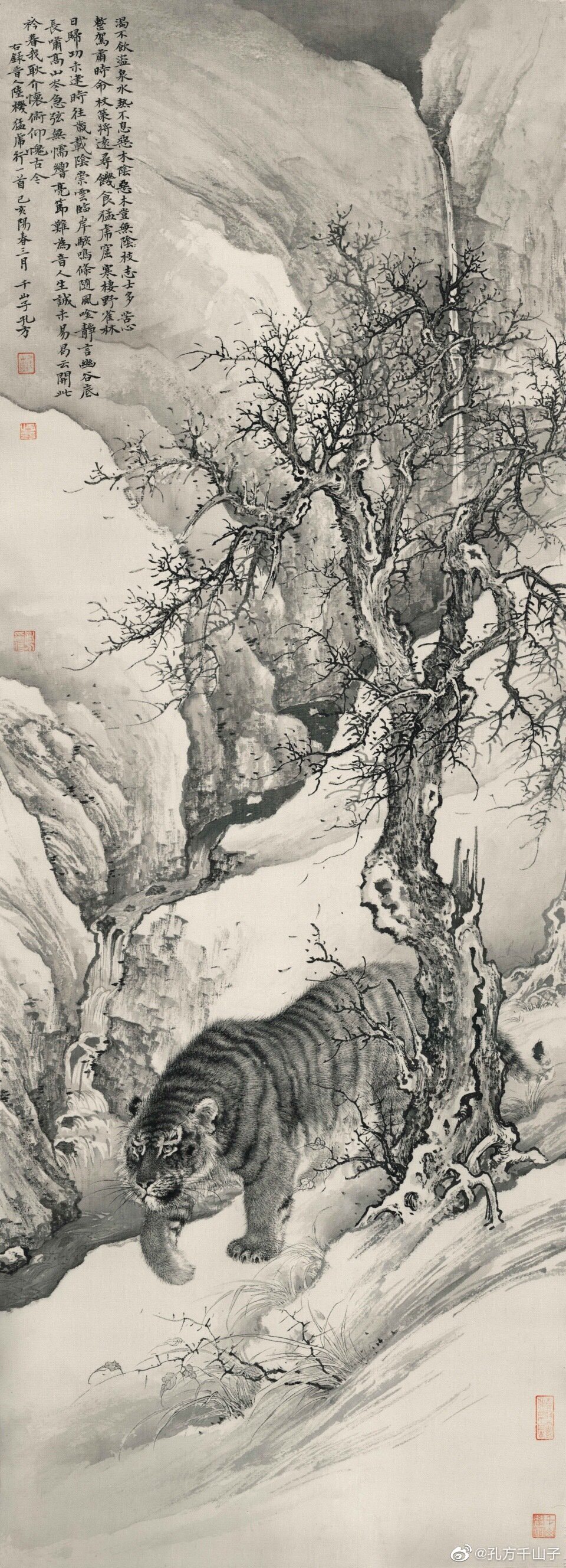 不论名气山水百家你喜欢哪些山水画作品呢