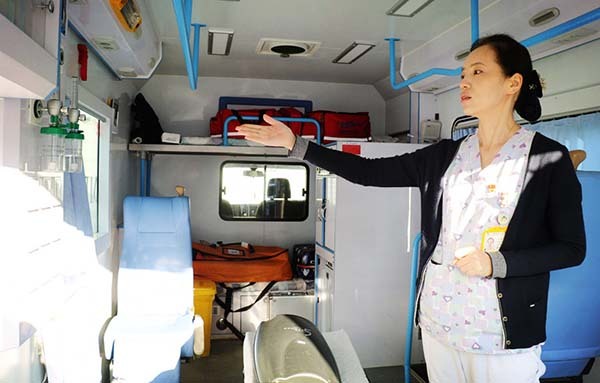 “网红”急救车琼A88132“移动的重症监护室”