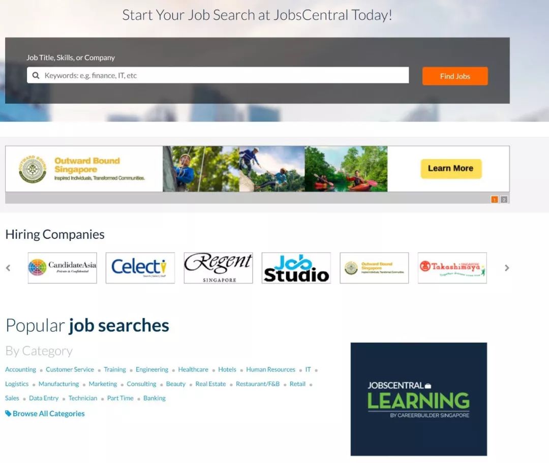 新加坡求职网站大全｜找工作多管齐下、事半功倍！_招聘