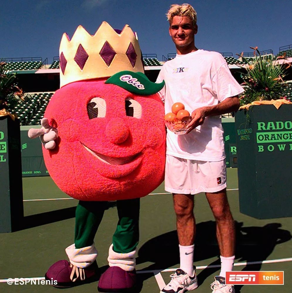 费德勒的时尚进化史:二十年,从黄毛小子到时代型男