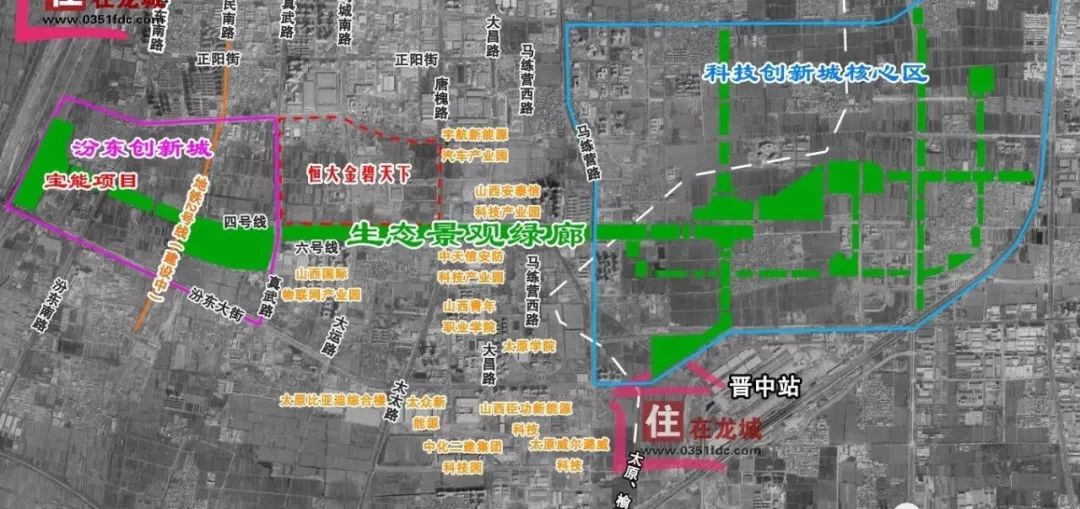 太原南部将建度11公里带状公园!规划出炉!