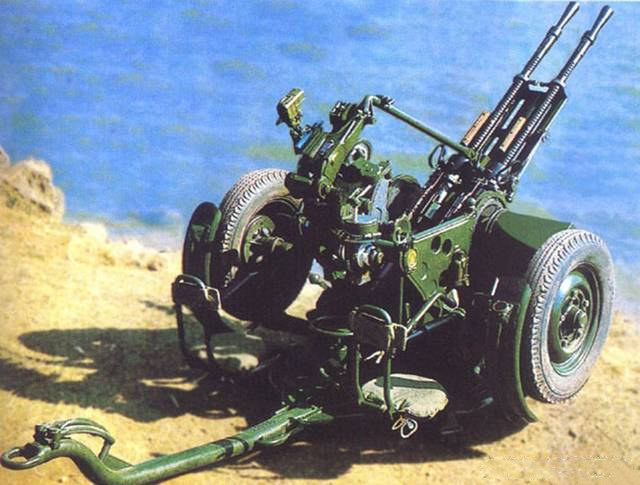 横扫一切的58式双联装高射机枪,解放军最强的步兵收割机