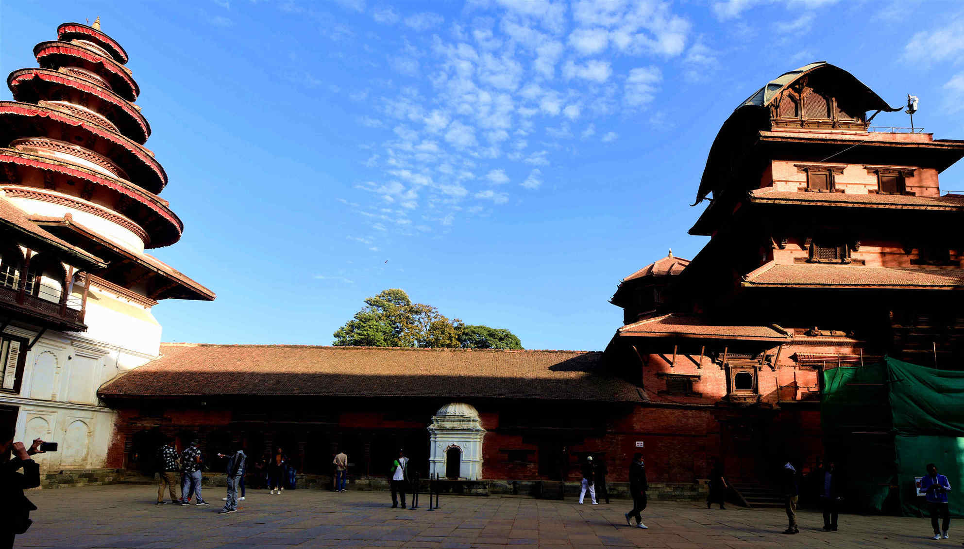 尼泊尔的老皇宫,也叫"故宫".