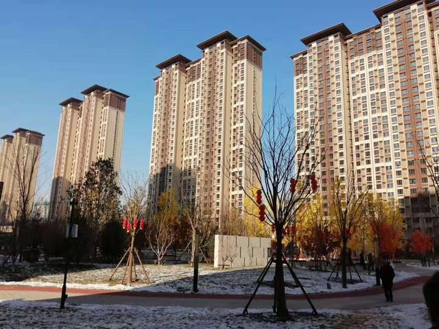 北辛安原地回迁房新镇家园近日精装交房