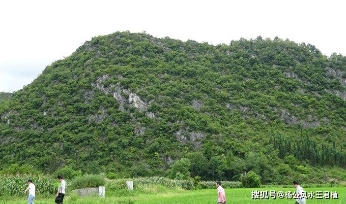 原創兩木對照貴州李氏祖墳風水,風水大師王君植帶貴陽風水培訓,墓地