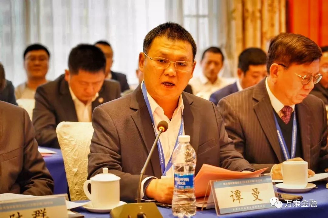 万乘金融服务集团创始人/ceo/总裁韩晓先生代表中国不良资产催收外包