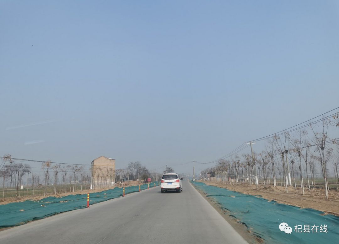 杞县沙沃道路加宽