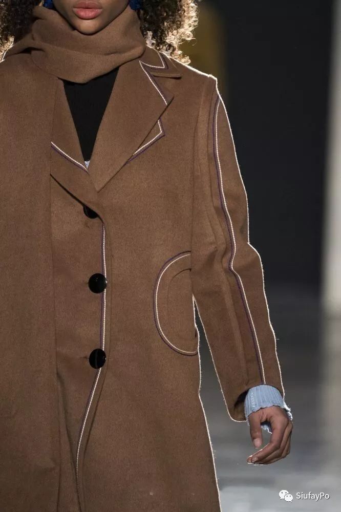 服装边缘设计与处理工艺明线锁边毛边包边镶边荷叶边