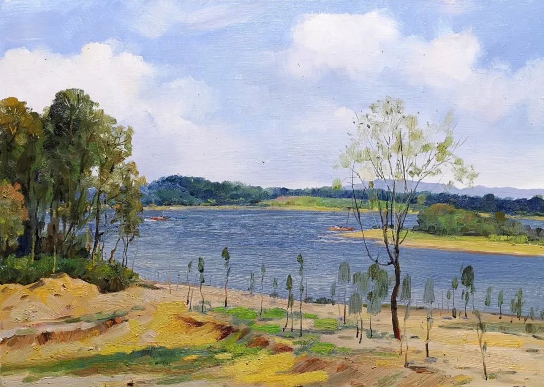 致敬海南建省30周年海南画坛30家陈奕文