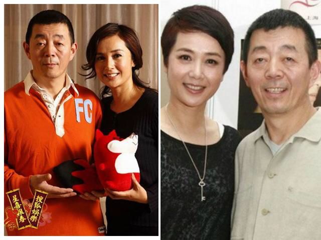 原创蒋雯丽一家近照曝光 丑老公沧桑似大爷 瘦高儿子像极爸爸