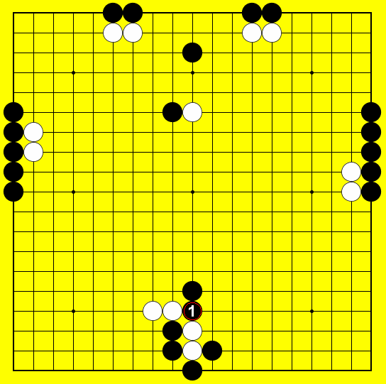围棋创意摆棋图案