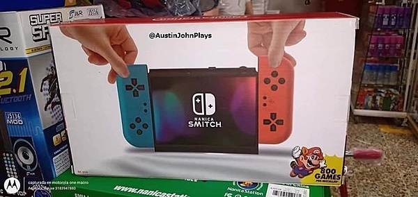 山寨版任天堂“SMITCH”现身，解决了NS摇杆漂移问题_Switch