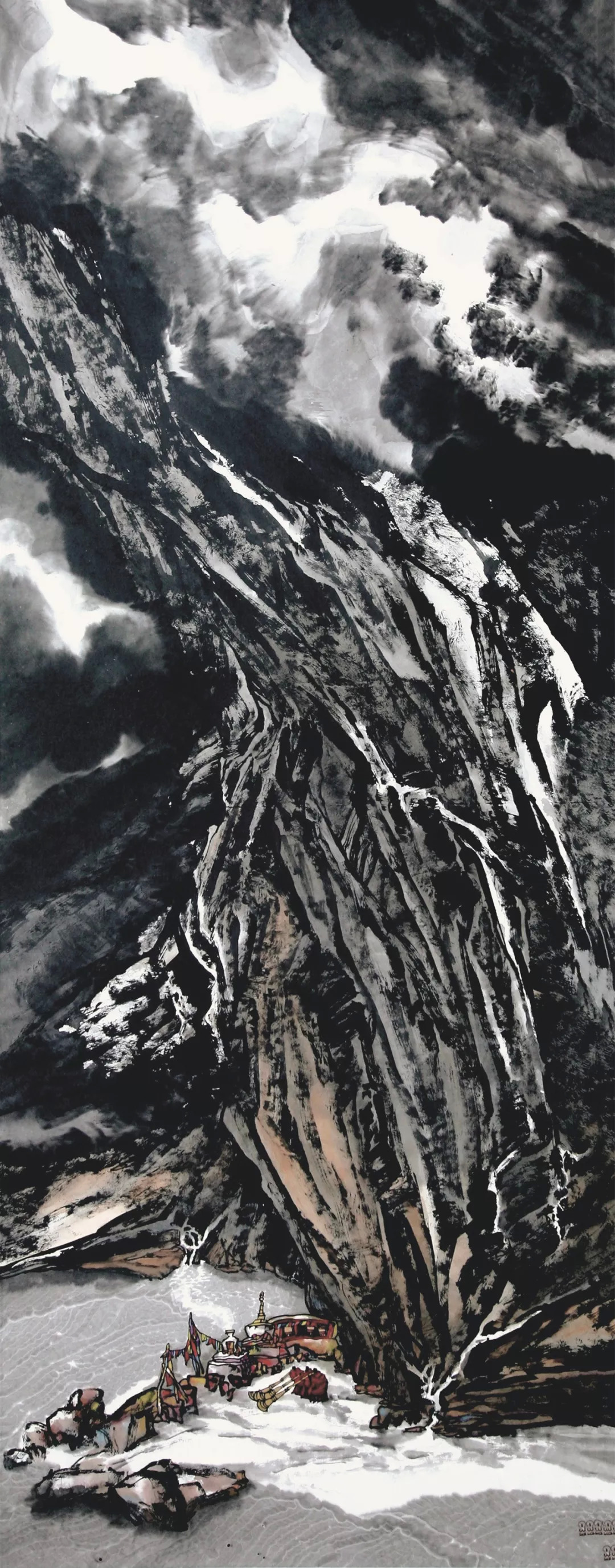 展讯极地之声陆天宁中国画艺术展