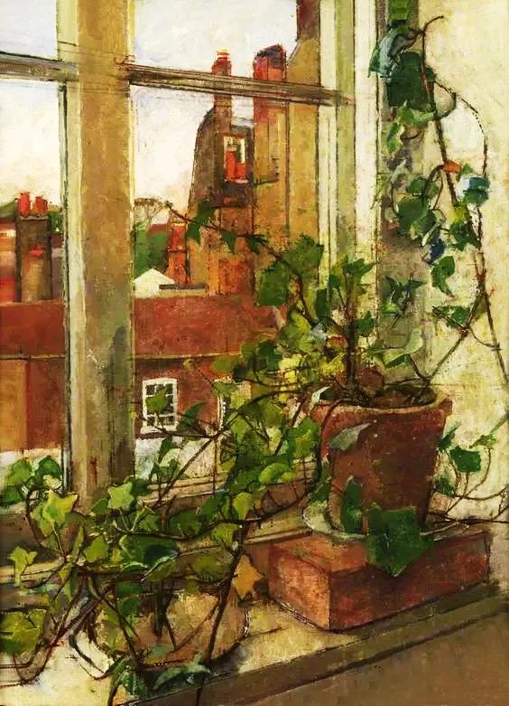 丹麦德裔女画家伯莎韦格曼的油画都为你开了一扇窗