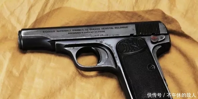 百年经典老枪勃朗宁手枪二战美国大兵最后的安全感