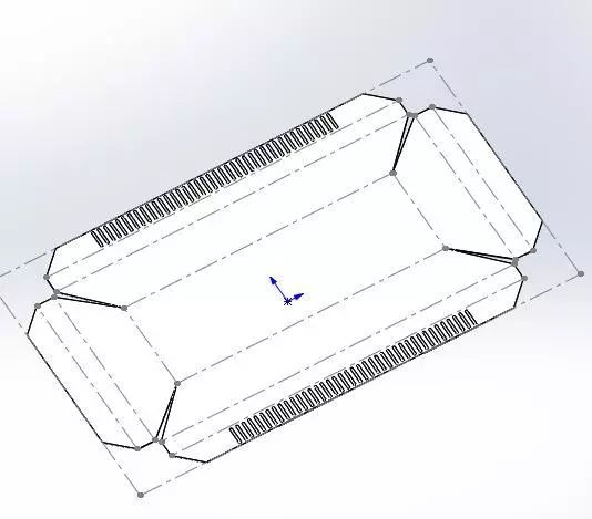 教你用solidworks繪製紅綠燈箱體頂蓋鈑金展開圖