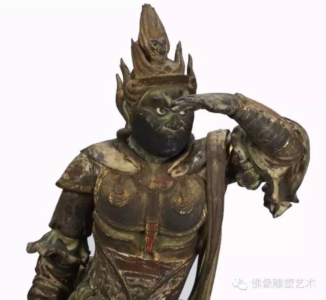 东京国立↓渡海文殊菩萨骑青狮像爱染明王佛教密宗明王之一,是大日