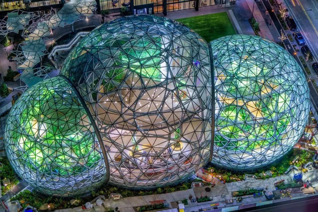 亚马逊总部 图片来源于bing.