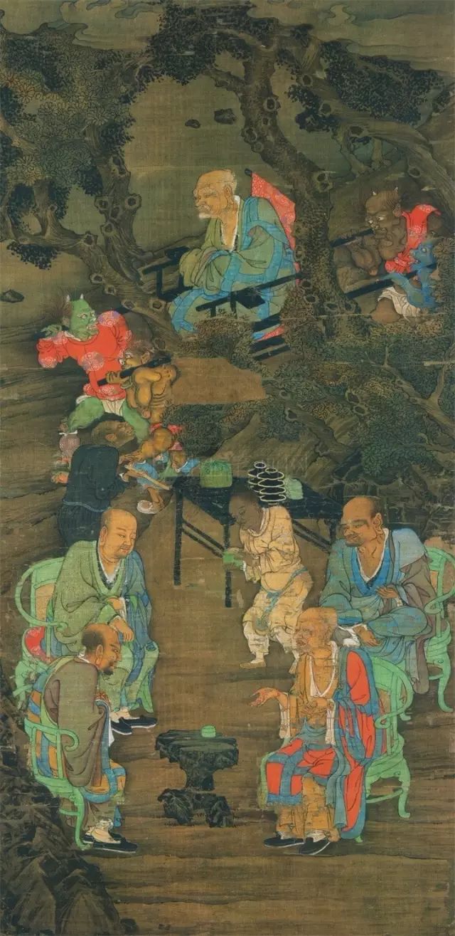 五百罗汉图欣赏